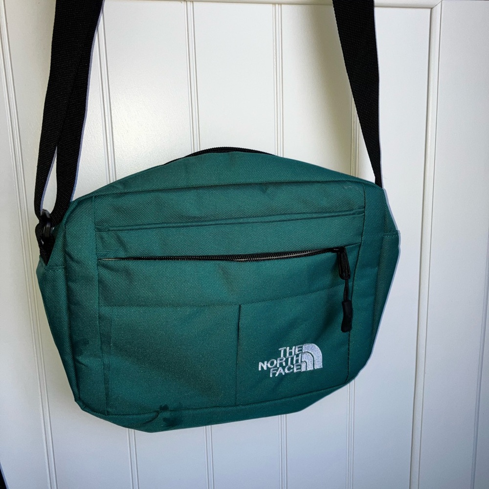 The North Face Teal Messenger Bag